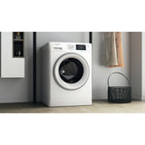 Whirlpool FFWDD 1076258 SV EE vaskemaskine - tørretumbler Fritstående Front-læsning Hvid