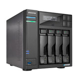 Asustor LOCKERSTOR 4 Gen2+ NAS Desktop Intel® Celeron® N5105 4 GB DDR4 ADM Sort