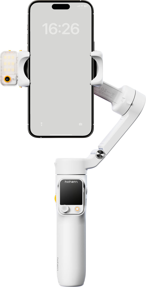 Hohem iSteady V3 Smartphone kamera stabilisator Hvid