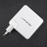 Qoltec 51710 oplader til mobil enhed Universel Hvid Vekselstrøm Hurtig opladning Indendørs