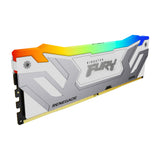 Kingston Technology FURY 24 GB 8400 MT/s DDR5 CL40 CUDIMM Renegade RGB, hvid XMP