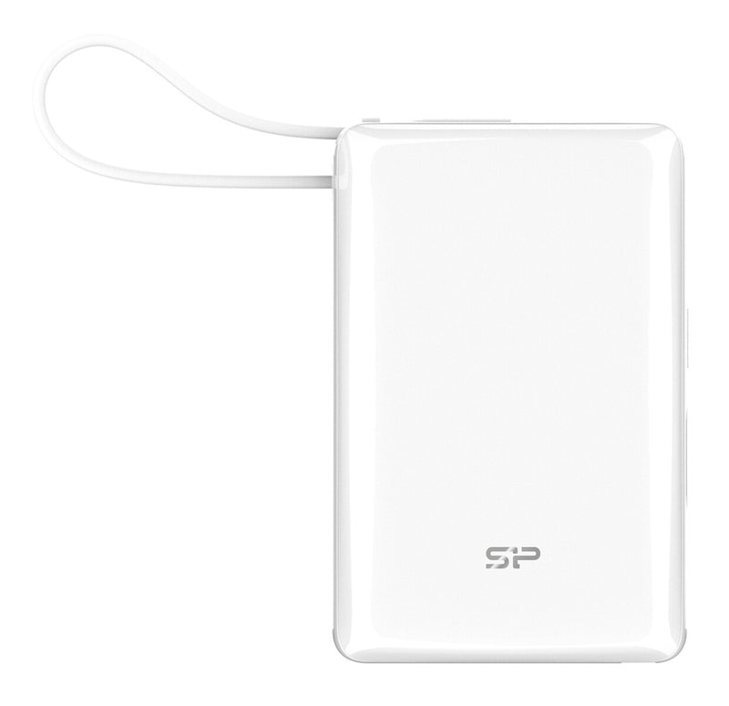 Silicon Power SP10KMAPBKCP101W powerbank Lithium-Ion (Li-Ion) 10000 mAh Hvid