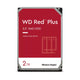 Western Digital Red Plus harddisk 2 TB 5400 rpm 64 MB 3.5" SATA