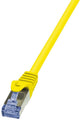 LogiLink Cat6a S/FTP, 10m netværkskabel Gul S/FTP (S-STP)