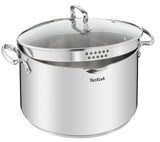 Tefal DUETTO+ G7196455 sovsegryde 10 L Rund Rustfrit stål