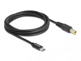 DeLOCK 87979 el-ledning Sort 1,5 m USB C 7.9 x 5.5 mm