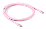 CLUB3D CAC-3002 USB-kabel USB4 Gen 2x2 2 m USB C 20 Gbit/sek. 240 W Lyserød