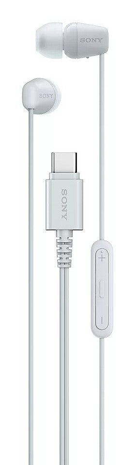 Sony IER-EX15C Headset Ledningsført I ørerne Opkald/musik USB Type-C Hvid