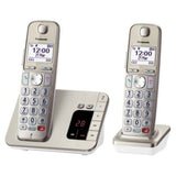 Panasonic KX-TGE262GN telefon DECT telefon Nummervisning Champagne