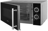 Amica AMGF20M1GS mikrobølgeovn Sort, Sølv Grill mikroovn Bordplade 20 L 700 W