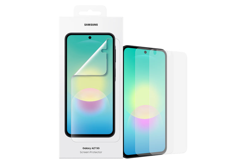Samsung EF-UA276CTEGWW Skærm og -bagsidebeskytter til mobiltelefon Bagside/skærmbeskytter 2 stk