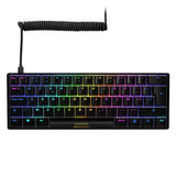 Sharkoon SGK50 S4 tastatur Spil USB AZERTY Fransk Sort