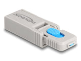 DeLOCK 20926 portblokering Portblokering + nøgle USB Type-C Blå, Grå Plast 11 stk