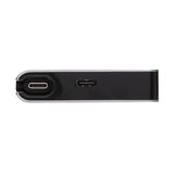 Tripp Lite U442-DOCK5D-GY dockingstation Ledningsført USB 3.2 Gen 1 (3.1 Gen 1) Type-C Grå