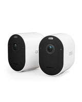 Arlo Pro 5 2K+ udendørs sikkerhedskamera, 2 kamera Sæt
