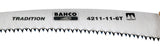 Bahco 4211-14-6T håndsav Beskæringssav 36 cm Rustfrit stål, Træ