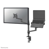 Neomounts DS20-425BL2 skærmbeslag og -stativer 68,6 cm (27") Skrivebord Sort