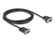 DeLOCK 88239 serielkabel Sort 3 m RS-232 DB-9