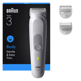 Braun Series 3 BG3530 body groomer / barbermaskine Grå