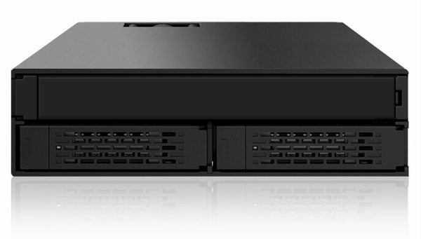 Icy Dock MB994IPO-3SB drive bay panel 2x 2,5" Opbevaring drev bakke Sort