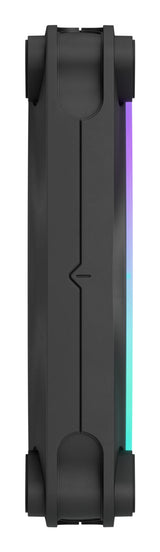 Fractal Design Momentum 12 RGB Computerkabinet Ventilator 12 cm Sort 1 stk