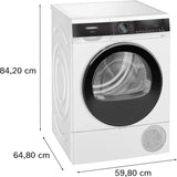 Siemens iQ500 WQ33G2D41 tørretumbler Fritstående Front-læsning 9 kg Hvid