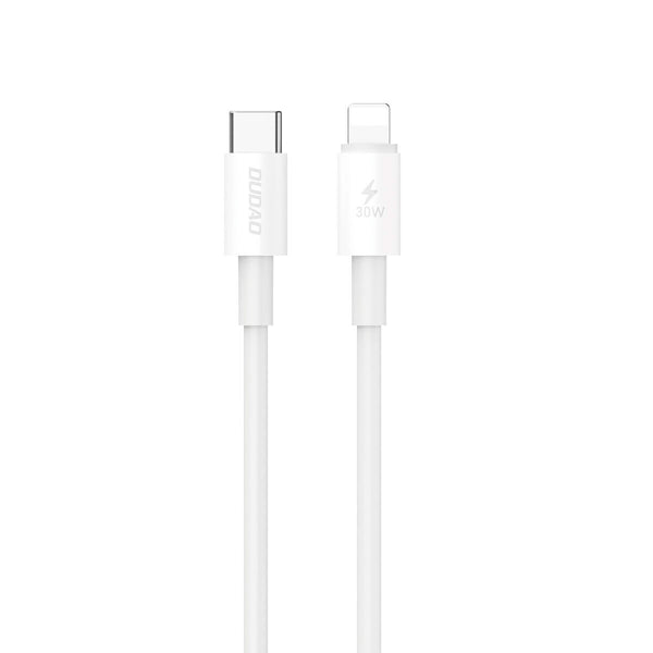 DUDAO L7SCL USB-C to cable 30W 2m white 1 m Hvid