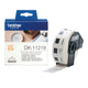 Brother DK-11219 print etiket Hvid