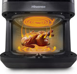 Hisense HAF2100DCD Enkelt 7,7 L 2100 W Varmluftsteger Sort