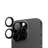 PanzerGlass ® Hoops® Kameralinsebeskytter Sort iPhone 16 Pro | 16 Pro Max