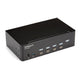 StarTech.com SV431DHD4KU KVM Switch Stativ-montering Sort