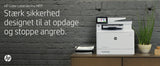 HP Color LaserJet Pro MFP M479fnw, Udskriv, kopiér, scan, fax, og send e-mail, Scan til e-mail/PDF; 50-arks ukrøllet ADF