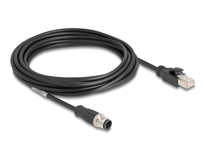 DeLOCK 80852 netværkskabel Sort 5 m Cat5e S/FTP (S-STP)
