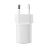 Deltaco USB-C PD vægoplader med 1 m aftageligt USB-C til lightning kabel, hvid
