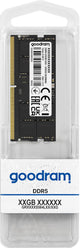 Goodram 16GB DDR5 5600MHz CL40 SR SODIMM hukommelsesmodul 1 x 16 GB 262-pin SO-DIMM