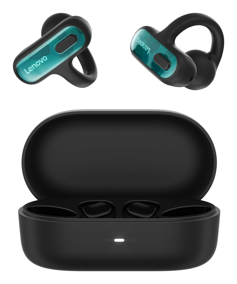 Lenovo X500 Headset True Wireless Stereo (TWS) Øre-clip-on, Open-ear Business/Everyday USB Type-C Bluetooth Sort