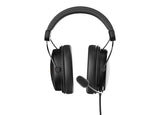 Deltaco GAM-190 hovedtelefoner/headset Ledningsført Spil Sort