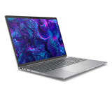 HP ZBook 8 G1i Intel Core Ultra 9 285H Mobil workstation 40,6 cm (16") WQXGA 64 GB DDR5-SDRAM 2 TB SSD NVIDIA RTX 500 Ada Wi-Fi 7 (802.11be) Windows 11 Pro AI Workstation, AI PC Sølv