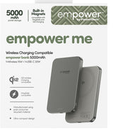 PanzerGlass empower™ by ® empower™ Bank | 5000mAh | Titanium