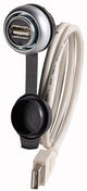 Eaton M22-USB-SA stikkontakt USB A Sort, Sølv, Hvid