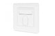 Digitus DN-9010/8-1 stikkontakt RJ-45 Hvid