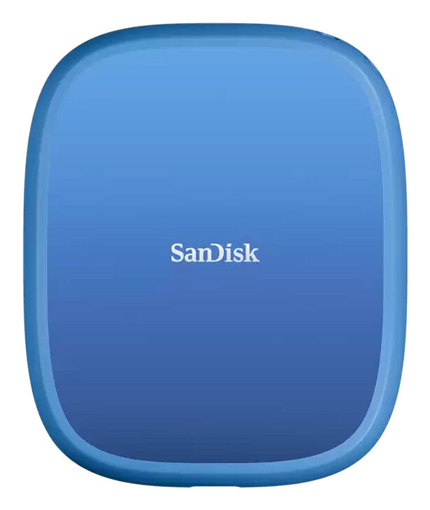 SanDisk SDSSDE62C-2T00-G25 ekstern solid state driver 2 TB USB Type-C 3.2 Gen 2 (3.1 Gen 2) Blå