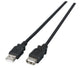 EFB Elektronik K5205.3 USB-kabel USB 2.0 3 m USB A 0,48 Gbit/sek. Sort