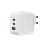 Green Cell CHARGC08W oplader til mobil enhed Hovedtelefoner, Netbook, Smartphone, Tablet Hvid Vekselstrøm Hurtig opladning Indendørs