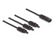 DeLOCK 88224 kabelsplitter eller -samler Kabelfordeler Sort