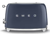 Smeg TSF01NBEU brødrister 6 2 skive(r) 950 W Blå, Krom
