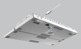 Razer Pro Type Ultra tastatur Kontor USB + RF Wireless + Bluetooth QWERTY US engelsk Sølv, Hvid