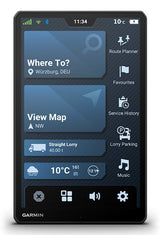 Garmin dēzl LGV1020 navigator Fastgjort 25,6 cm (10.1") TFT Berøringsskærm 554 g Sort