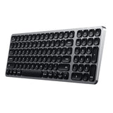 Satechi ST-ACBKM-DE tastatur Hjem Bluetooth QWERTZ Tysk Sort, Grå