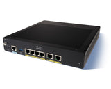 Cisco C927-4P kabelforbundet router Gigabit Ethernet Sort